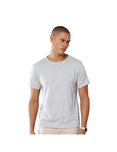 Classic Heather Grey Sustainable Crew Neck